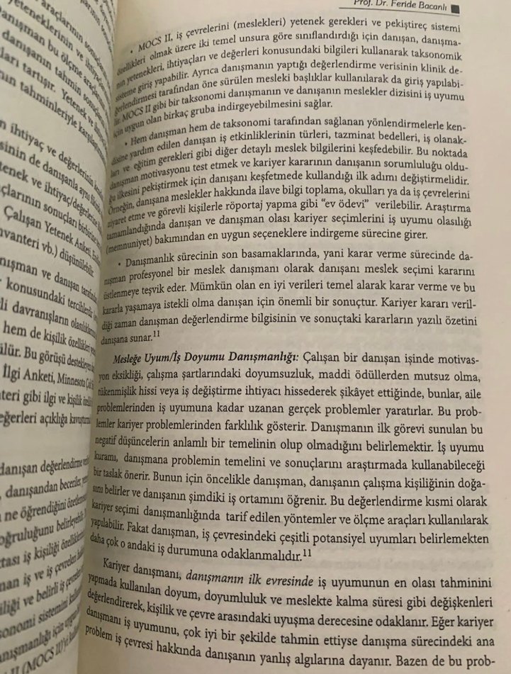 Mesleki Rehberlik ve Kariyer Danışmanlığı Kitabı - Görsel 3