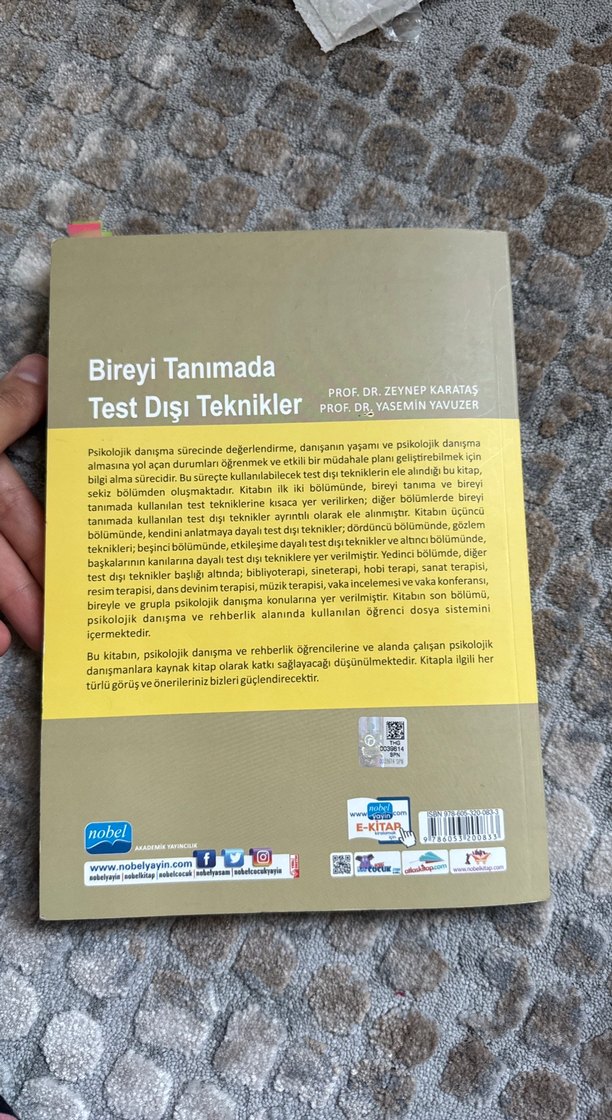 Bireyi Tanımada Test Dışı Teknikler Kitabı - Görsel 4