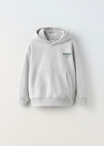 Zara kapüşonlu sweat - Görsel 5