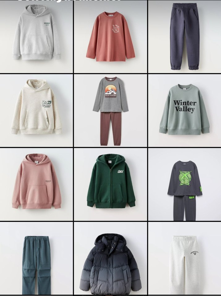 Zara kapüşonlu sweat - Görsel 2