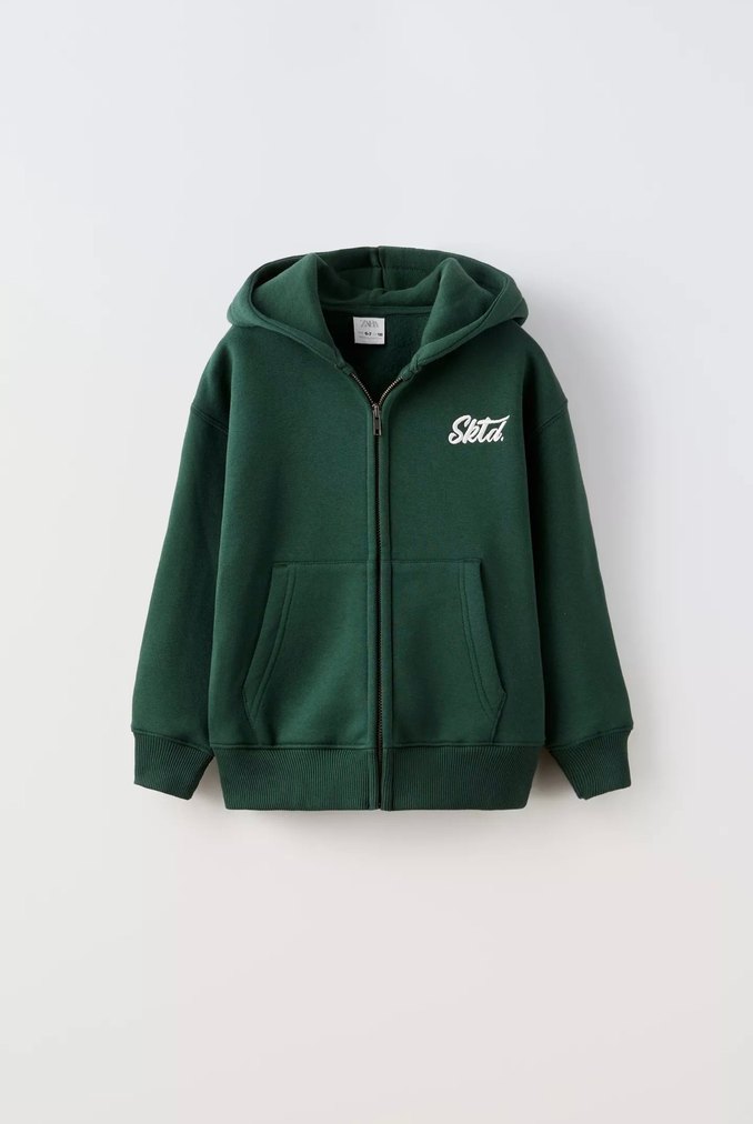 Zara kapüşonlu sweat - Görsel 3