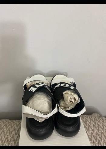 Kadın Beyaz Dolgu Topuklu Bantlı Sandalet - Görsel 8