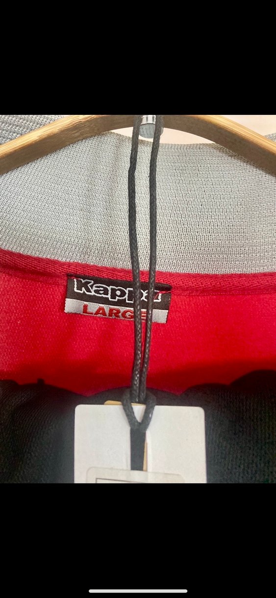 Kappa Kırmızı Fermuarlı Erkek Eşofman Takımı - Görsel 2