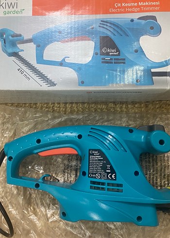 Mavi Elektrikli Çit Kesme Makinesi - Görsel 5