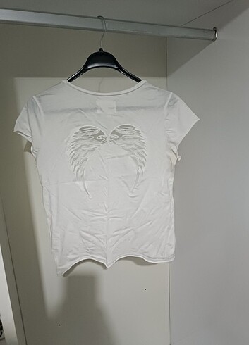 Koton arkası kanatlı t-shirt