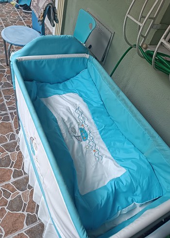 Beden mavi Renk Mavi Bebek Beşiği