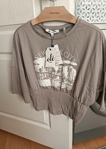 l Beden Koton crop t-shirt