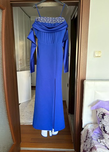 m Beden Balık model gece elbisesi