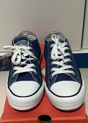 37 Beden lacivert Renk Converse ALL STAR 'Mavi' 37 Kadın / Erkek 