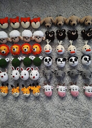 Tasarımcı Amigurumi anahtarlık
