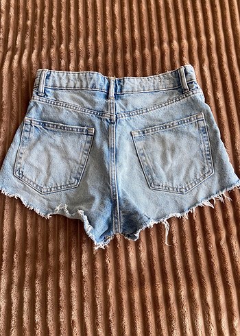 Zara kot şort - Görsel 3