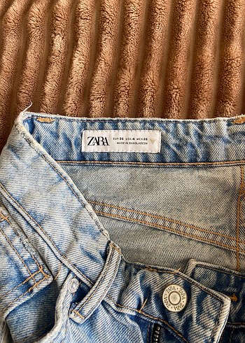 Zara kot şort - Görsel 2