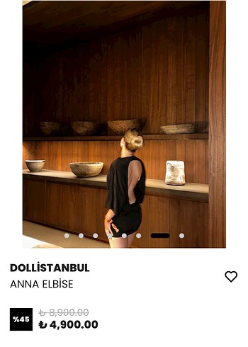 Diğer Sırt dekolteli elbise
