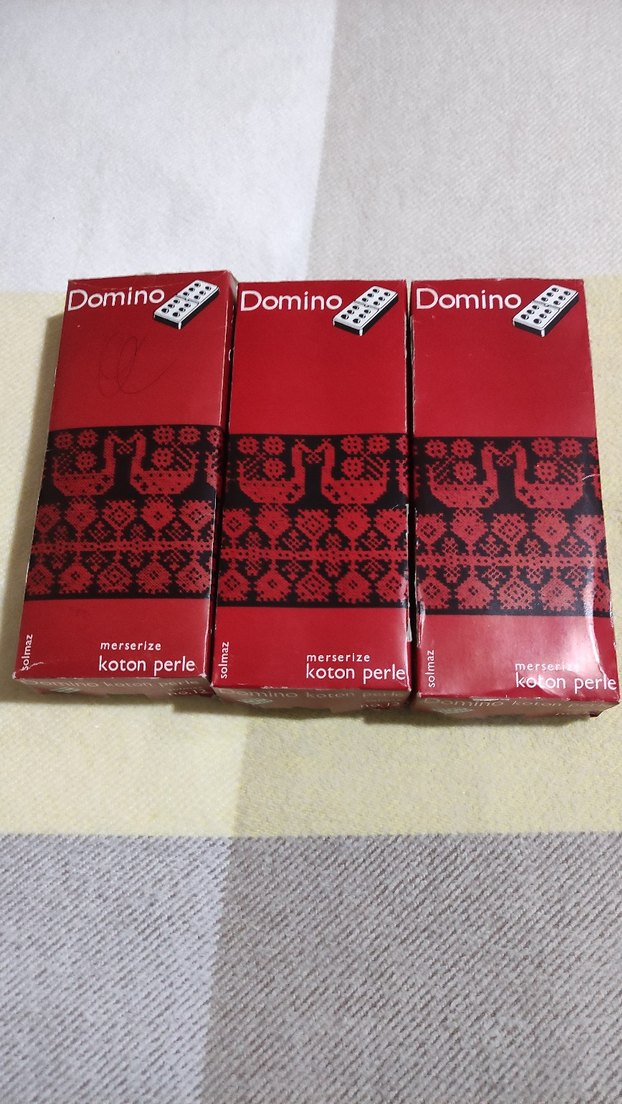 Kanefice .Domino nakış iplikleri - Görsel 2