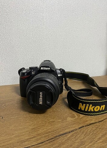 Öğretmenden çok az kullanilmis Nikon D3000 Çanta hediyeli