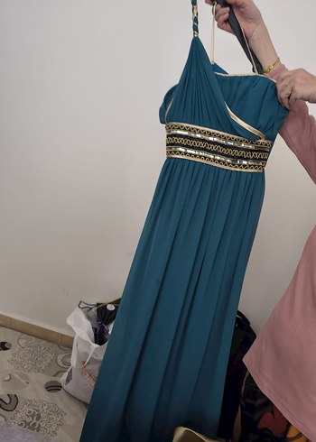 bolero ve yeşil kına elbisesi - Görsel 3