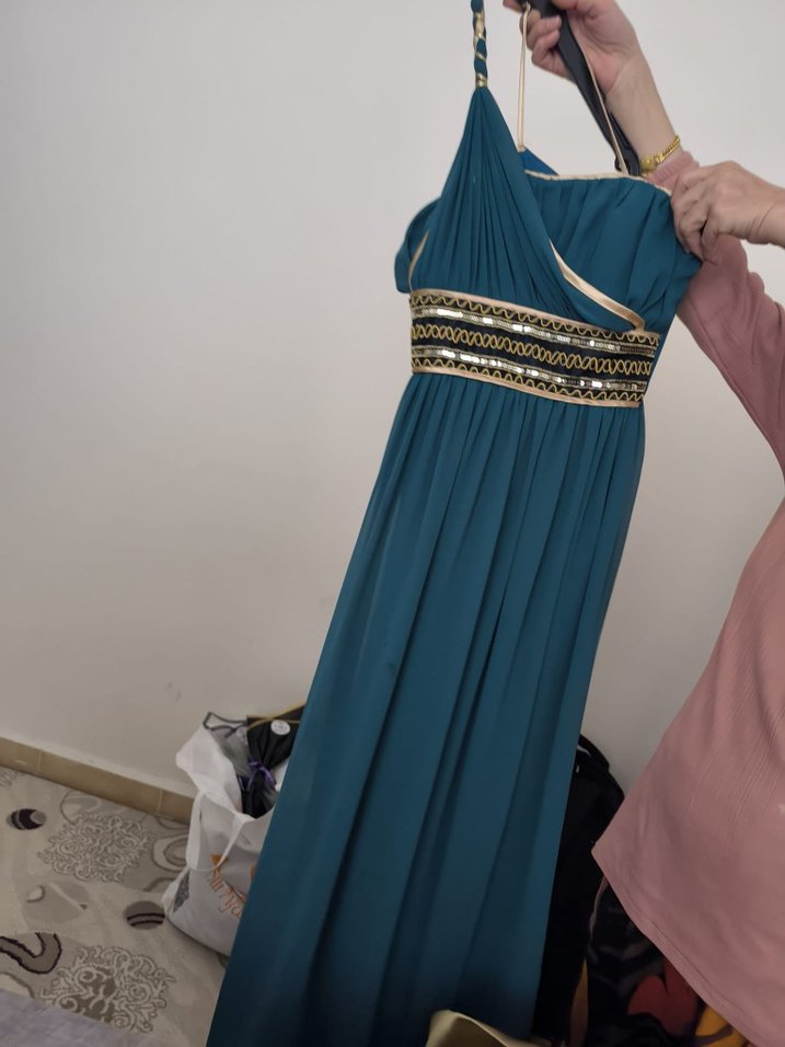 bolero ve yeşil kına elbisesi - Görsel 3