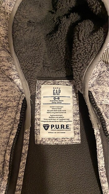 GAP Baby 0-6 Ay Kar Tulumu - Görsel 3