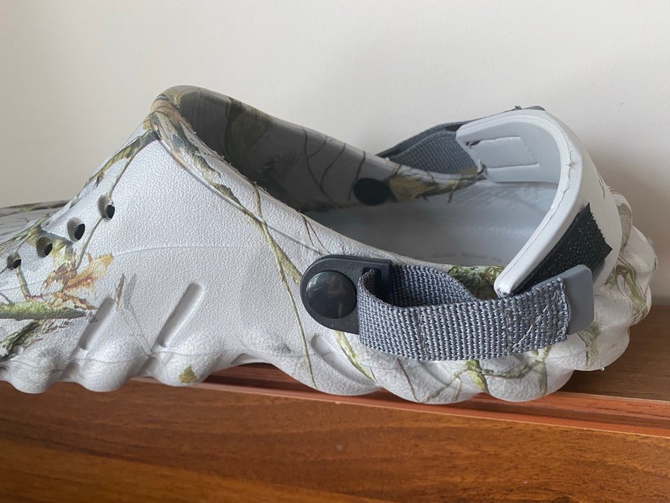 Erkek Baskılı Beyaz Kauçuk Su Ayakkabısı - Görsel 5