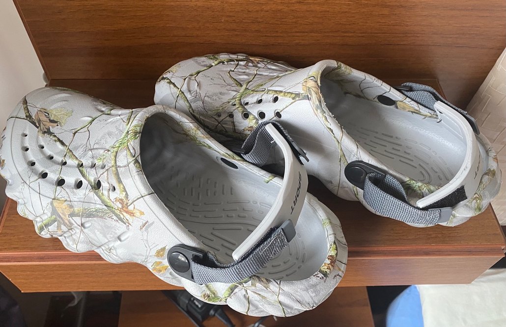 Erkek Baskılı Beyaz Kauçuk Su Ayakkabısı - Görsel 3