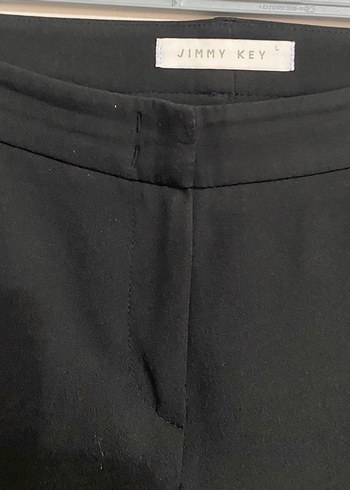 Siyah Kadın Kumaş Pantolon - Görsel 3