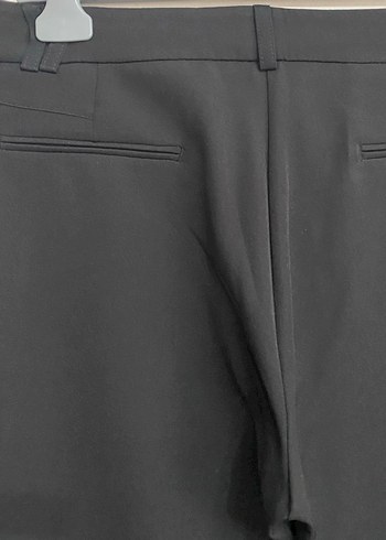 Siyah Kadın Kumaş Pantolon - Görsel 4