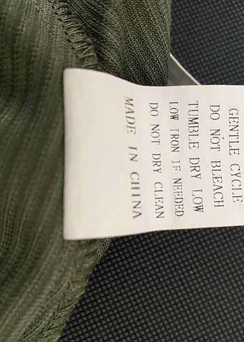 Yeşil kadife etek - Görsel 2