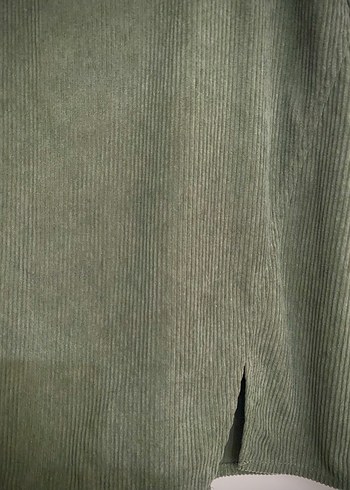 Yeşil kadife etek - Görsel 3