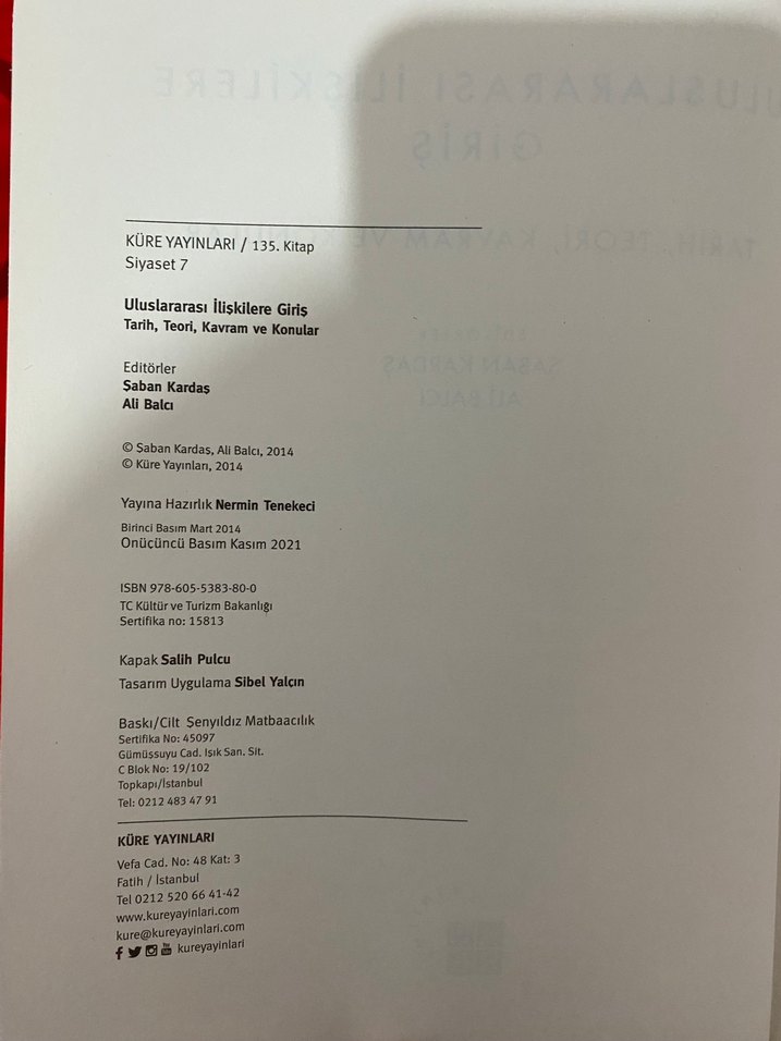 Uluslararası İlişkiler Giriş - Görsel 2