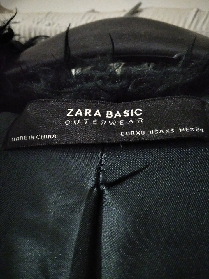 yeşil Uzun peluş kürk - Görsel 4