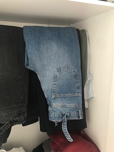 34 Beden mavi Renk addax buggy jean