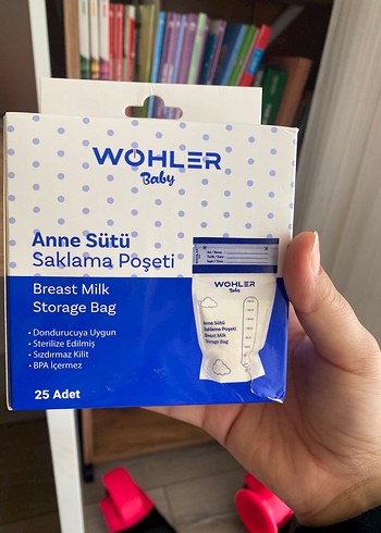 Wohler Anne Sütü Saklama Poşeti 3 paket - Görsel 2