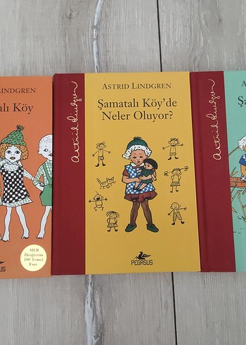 Pegasus Yayınları Şamatalı Köy Kitap Serisi (3'lü, ciltli)