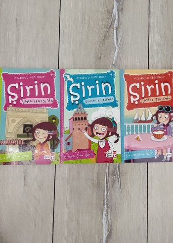 Şirin İstanbul Geziyorum 5'li çocuk kitabı seti