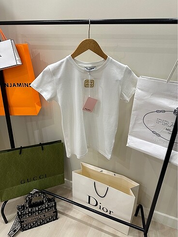 İthal Miumiu Tshirt