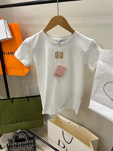 Miu Miu İthal Miumiu Tshirt