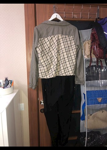 Kadın Siyah Uzun Kollu Tulum - Görsel 3