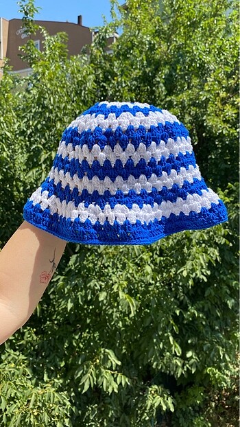 Mango Örgü Bucket Şapka