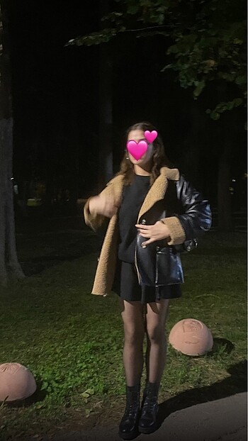 l Beden Derı yünlü ceket