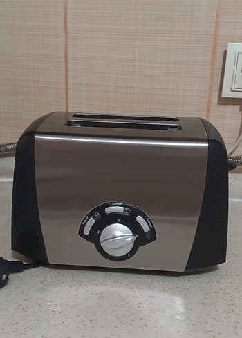 Gri 2 Dilim Ekmek Kızartma Makinesi - Görsel 4