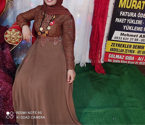 Diğer Kahverengi abiye