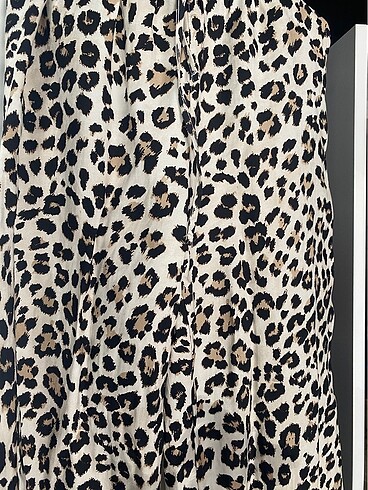 leopar keten pantolon