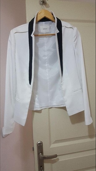 koton beyaz blazer
