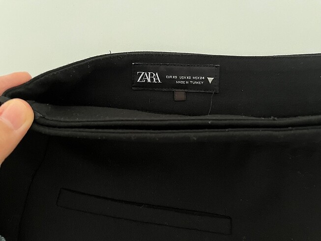 Zara Şort Etek - Görsel 5