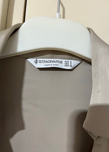 Stradivarius Saten Elbise - Görsel 2