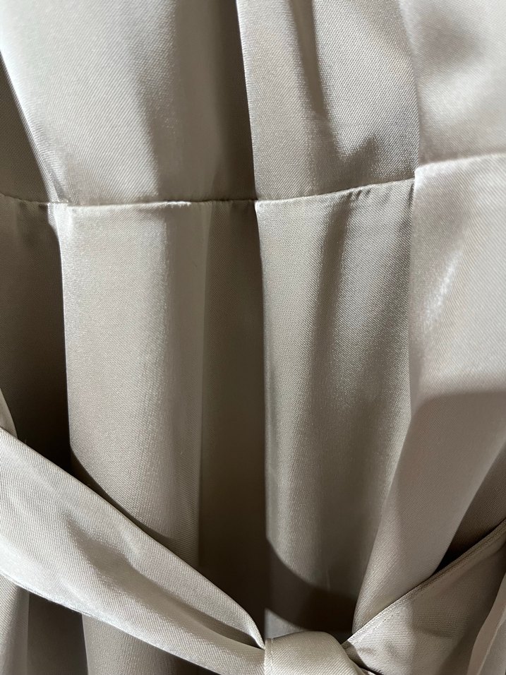 Stradivarius Saten Elbise - Görsel 3