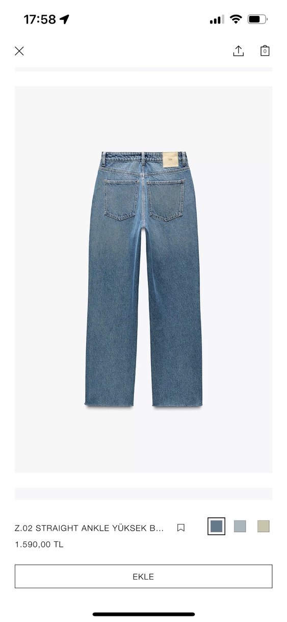 Mavi Regular Fit Denim Kadın Jean Pantolon - Görsel 2