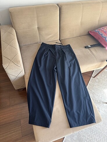 Oversize kumaş pantalon