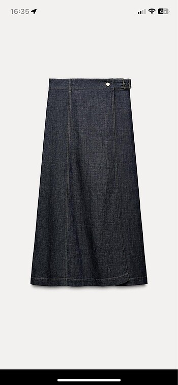 Zara denim etek