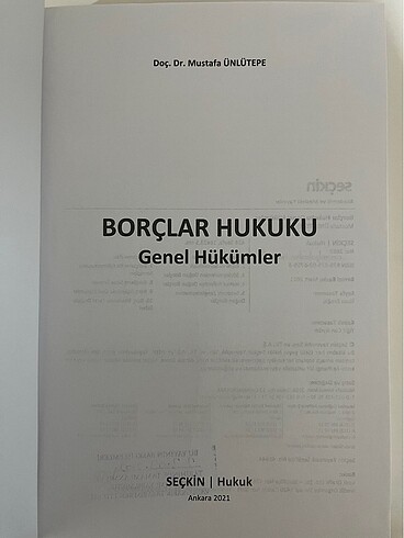  Borçlar genel